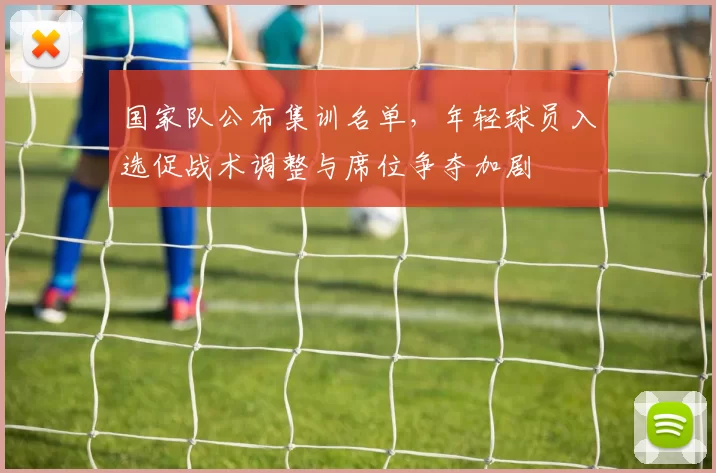国家队公布集训名单，年轻球员入选促战术调整与席位争夺加剧